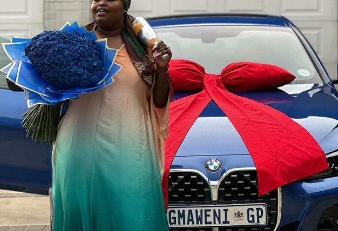 Gogo Maweni’s Luxury Car Collection Grows as She Adds Another Brand-New Ride